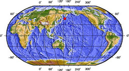 中国地震台网测定千岛群岛地震为7.9级(图)