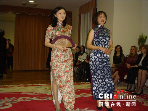 中国驻塞尔维亚使馆举行三·八妇女节招待会