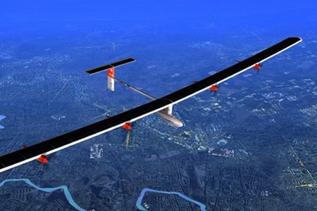 巨型太阳能飞机拟进行环球飞行(图)