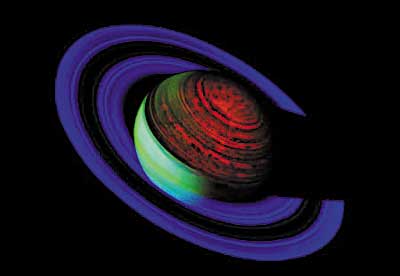 最新土星光环图片