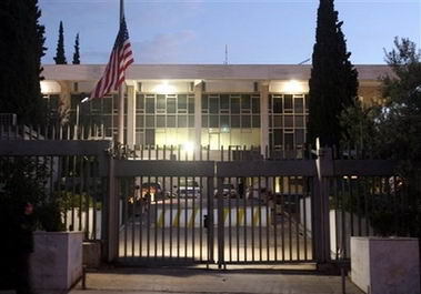 图文：美国驻希腊大使馆