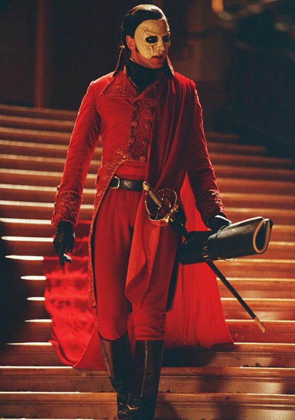 gerard butler phantom of the opera red death