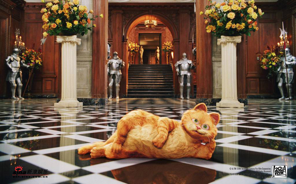 资料图片:《加菲猫2:双猫记》壁纸