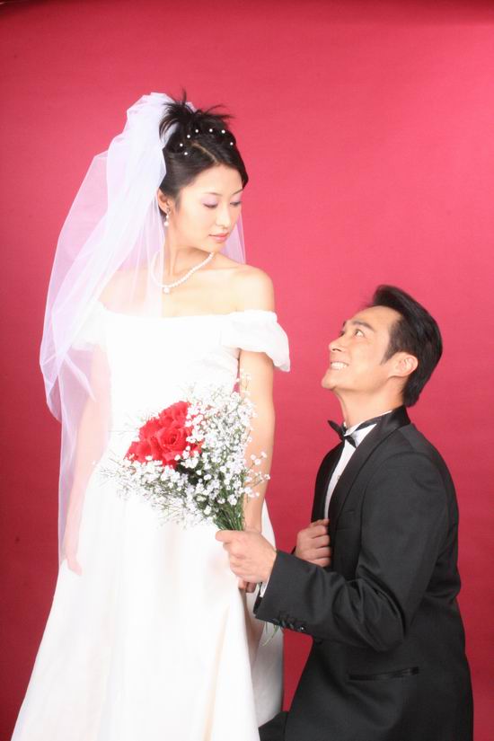 婚纱照求婚动作_求婚婚纱照(2)