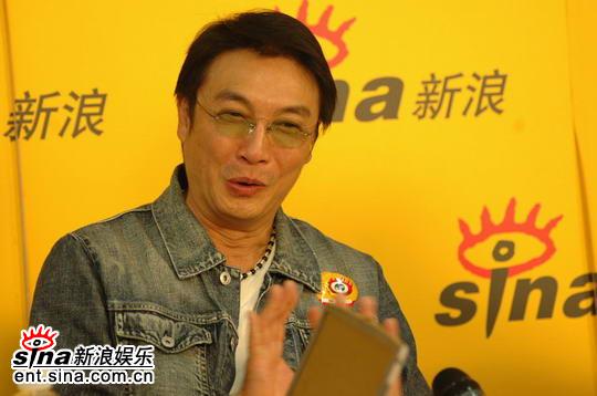图文：刘松仁高群书做客新浪--乐坏刘松仁