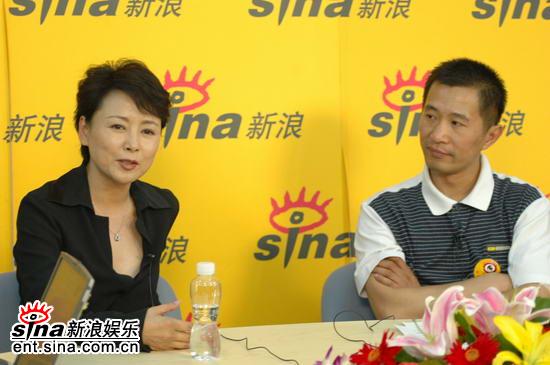 图文：张瑜陈刚聊《大道如天》--表情自然