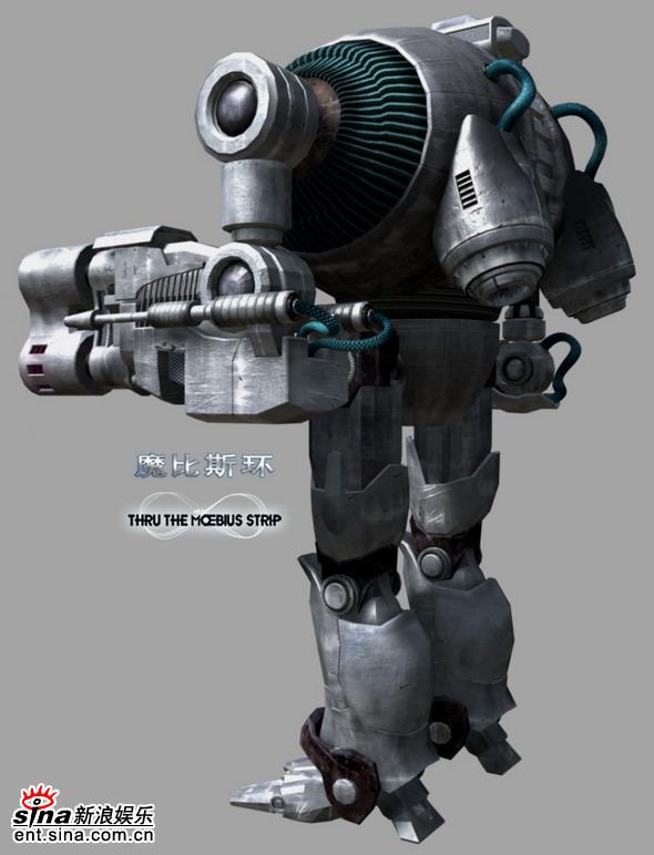 图文:《魔比斯环》未来机器人-机甲士兵2