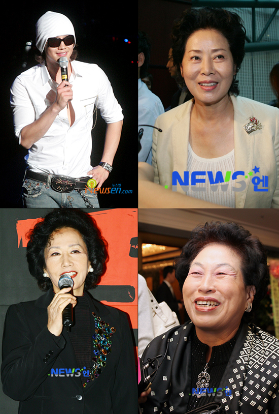 韩国演艺界有名的50代女演员们,近日透露了心目中最喜欢的男艺人