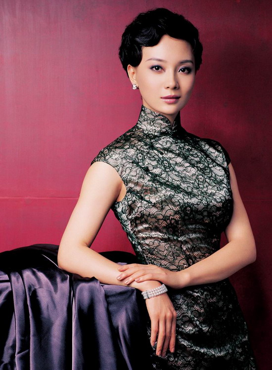 赵雅芝张曼玉赵薇陈数女星都有旗袍情结(组图)