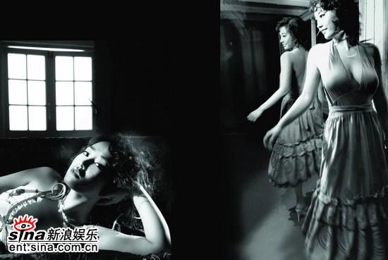 组图：郝蕾最新写真性感摩登女引领怀旧浪潮