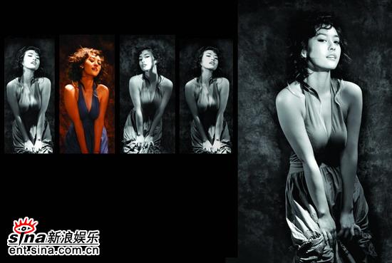 组图：郝蕾最新写真性感摩登女引领怀旧浪潮
