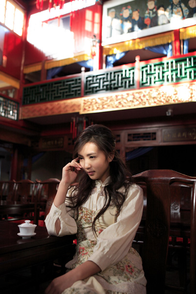 陈好：自在游泳的美人鱼只做自己喜欢(组图)