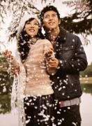 组图：和明星一起感受冬日浪漫在雪地里撒点野
