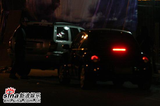 图文：柯蓝与耿乐秘密同居耿乐与一起柯蓝回家