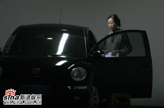 图文：柯蓝与耿乐秘密同居柯蓝一脸素颜没化妆