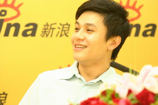 图文：冯远征张超作客新浪嘉宾聊天室(8)