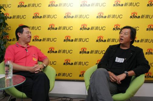 台湾电视教父王伟忠做客新浪畅谈台湾电视现状