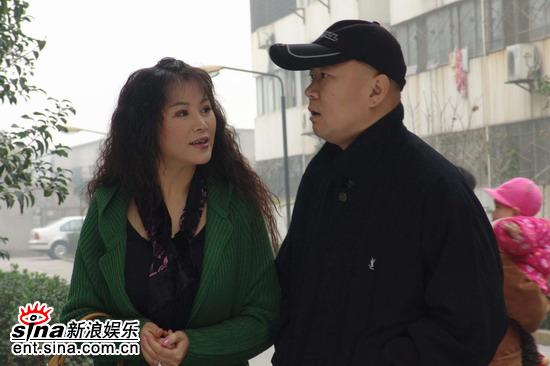 《上线》西安热拍 郭冬临于小慧演二人传(组图
