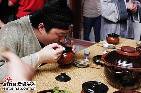 组图：《大祠堂》拍摄正酣秀才赵亮片场故事多