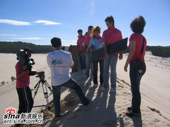图文:青春之星农庄之旅--山顶上的工作人员