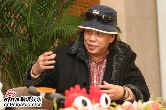 图文:米雪梁小龙聊《霍元甲》--梁小龙兴致高