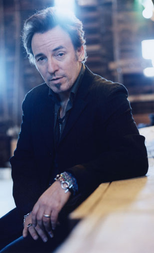 bruce springsteen:费城街道的漫步者