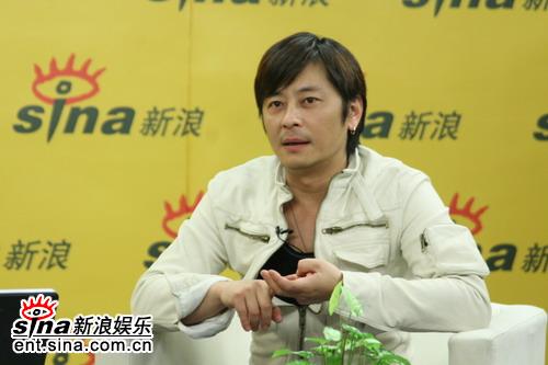 图文：王杰做客新浪聊新专辑-细数音乐历程