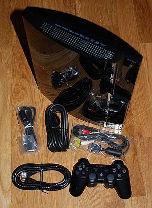 美版PS3主机首次开箱实物照片(图)_电视游戏
