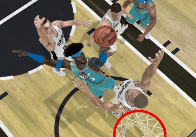 世嘉篮球游戏《ESPN NBA 2K5》画面(3)_游戏