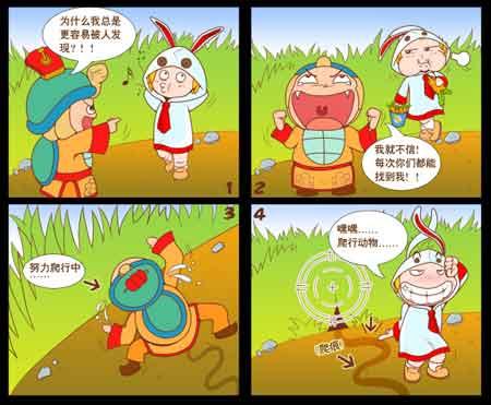 初中美术教案 卡通故事