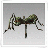 剧毒树蚁   身体带有剧毒的巨型蚂蚁,以树汁为生的它们变得脾气暴躁