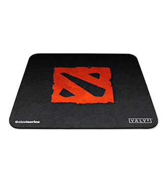 SteelSeries（赛睿）QcK+《Dota2》Logo版 鼠标垫