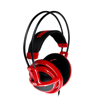 SteelSeries（赛睿）西伯利亚v2 耳机 红色