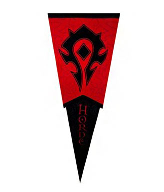 魔獸世界 部落 羊毛 三角戰旗