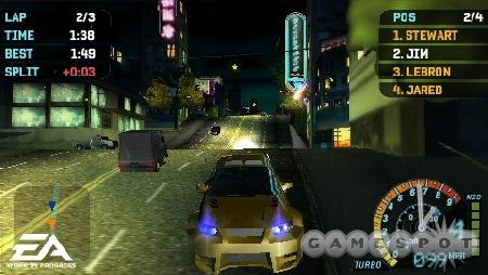 新浪游戏_PSP版《极品飞车》将支持无线网络对战