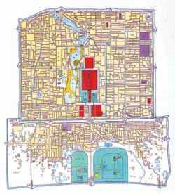 房产 地产新闻 正文 重建京城十五载 建成的城墙有四层 建