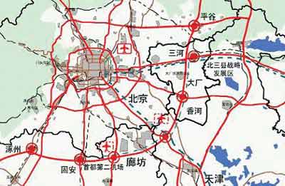 北京采用双曲线交通结构可缓解道路拥堵(组图