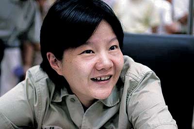 2005年首届地产广告目标大赏－评委洪晃(图)