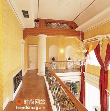组图:女设计师中西合璧的唯美之家--楼上