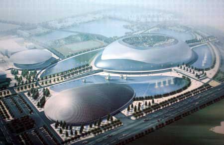 组图：中国未来11大建筑天津奥林匹克体育中心