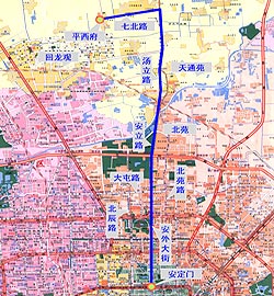 北京安立路快速公交线路