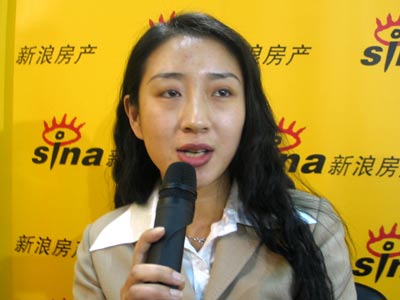 实录：冬展现场报道-访馨领域销售王经理(图)