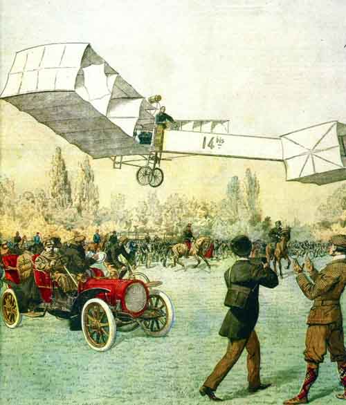 百年老图:欧洲第一个发明飞机的人
