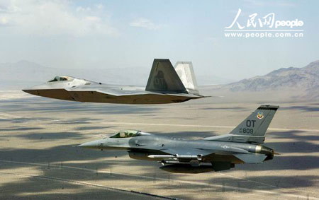 美国空军重视F-16战斗机升级(组图)