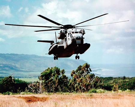 资料图片：CH-53海上种马重型运输直升机(9)