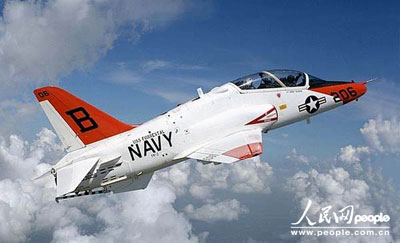 t-45型"苍鹰"双座中高级教练机        :美国波音公司(boeing photo)