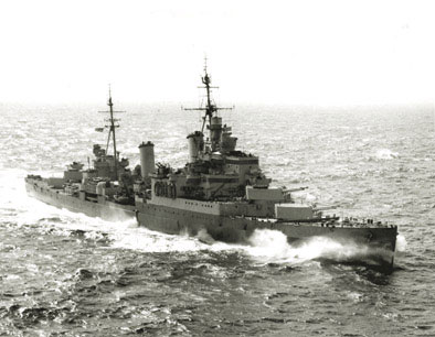 二战中英国南安普敦级轻巡洋舰简史(组图3)