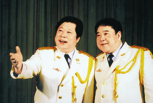 为首都军民奉送欢乐(图)