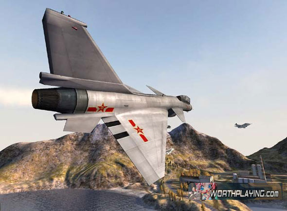 图文：游戏中的空中杀手中国歼十战斗机