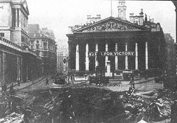 图文：伦敦股票交易所和英格兰银行险被炸毁